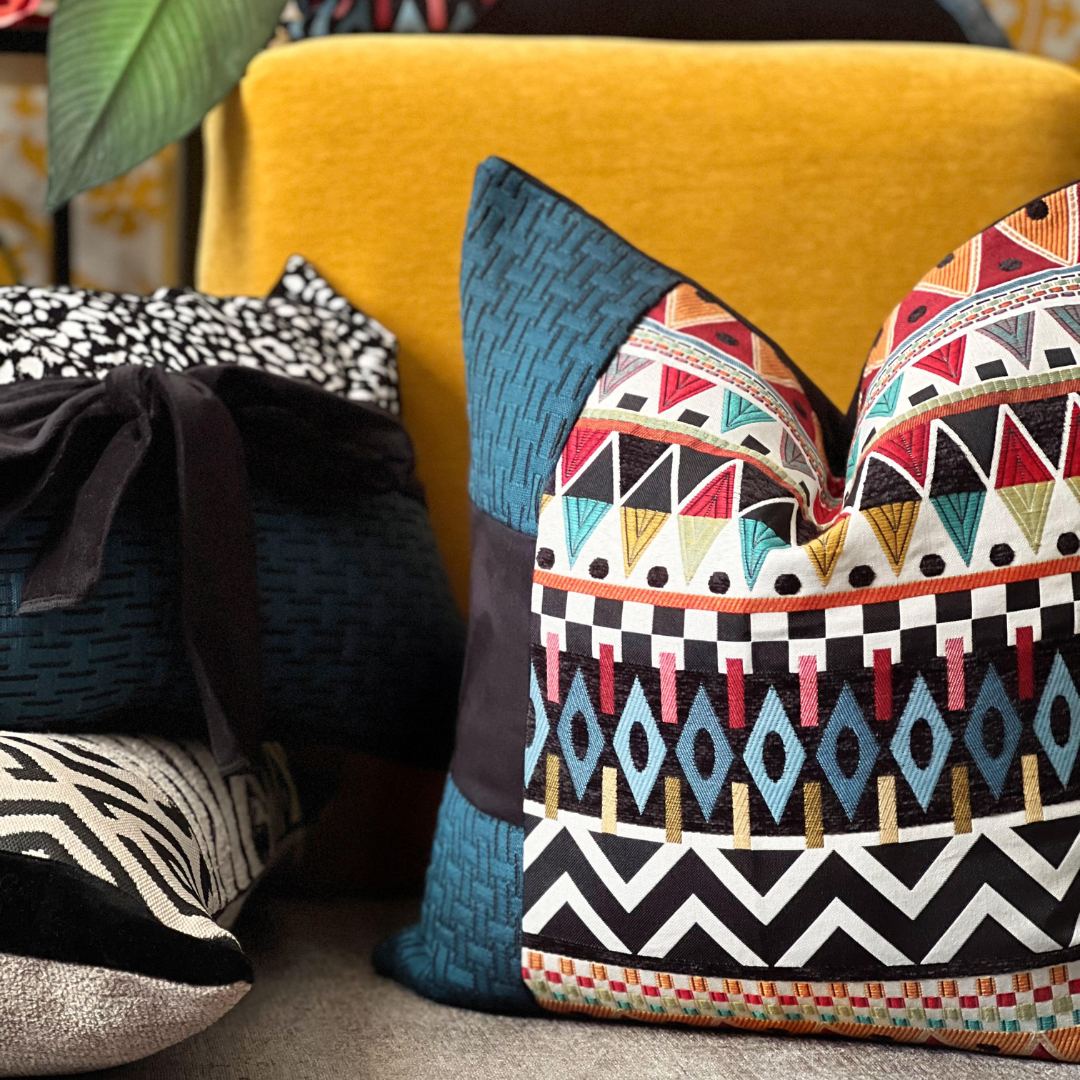 colorful decorative pillow
