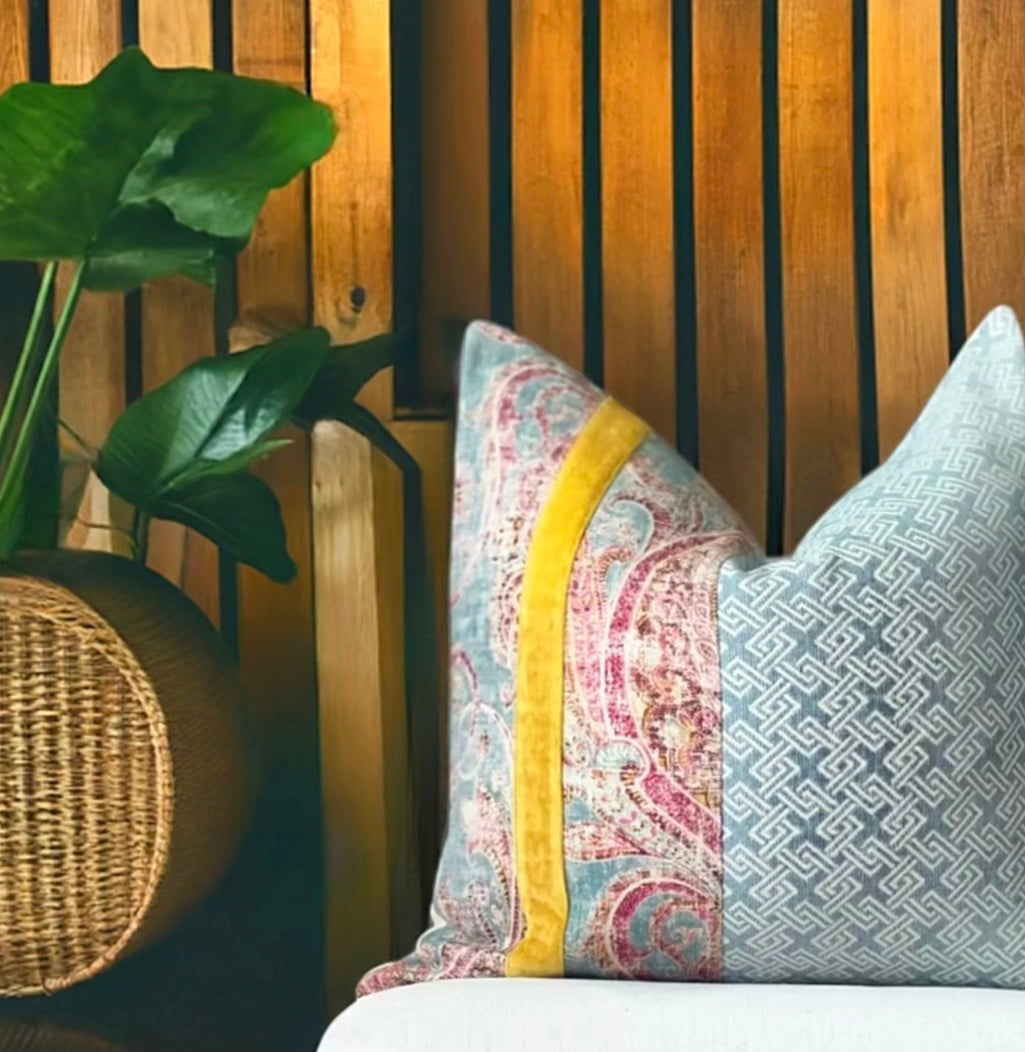 Azure Breeze pillow cover 20"