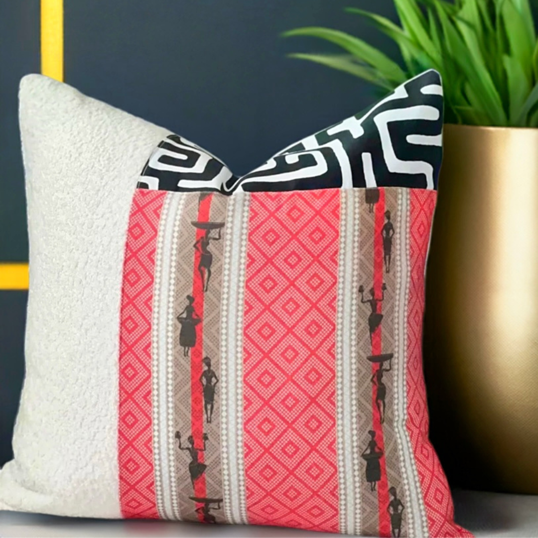 Queen Elegance pillow cover 18"