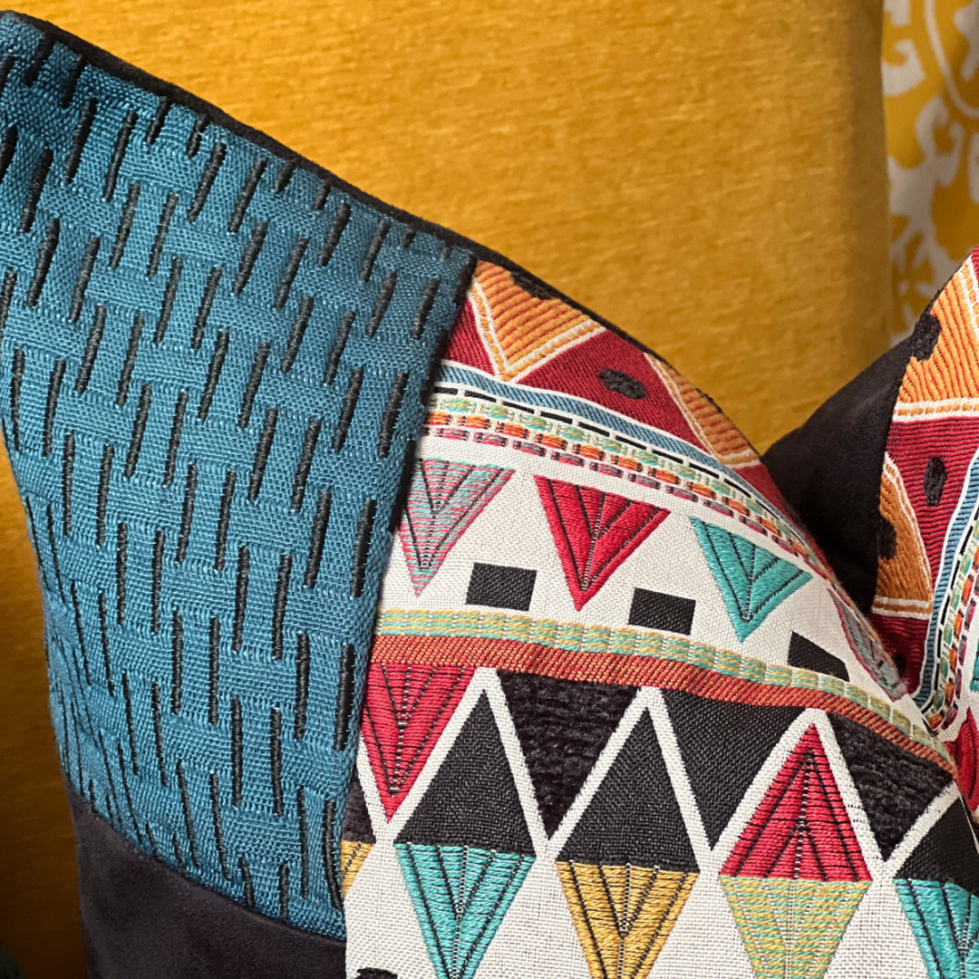 colorful decorative pillow