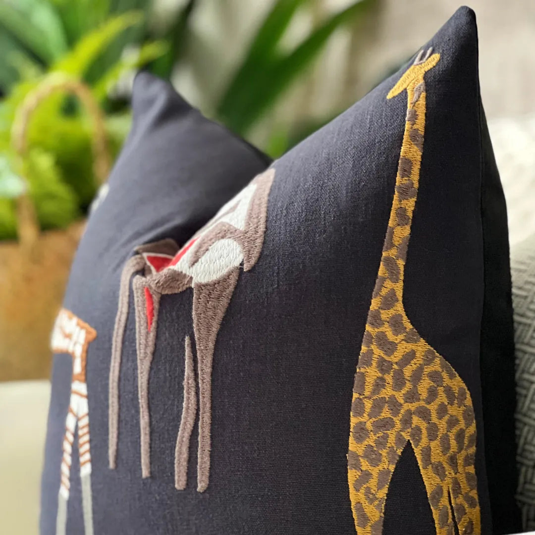 Jungle theme kids pillow