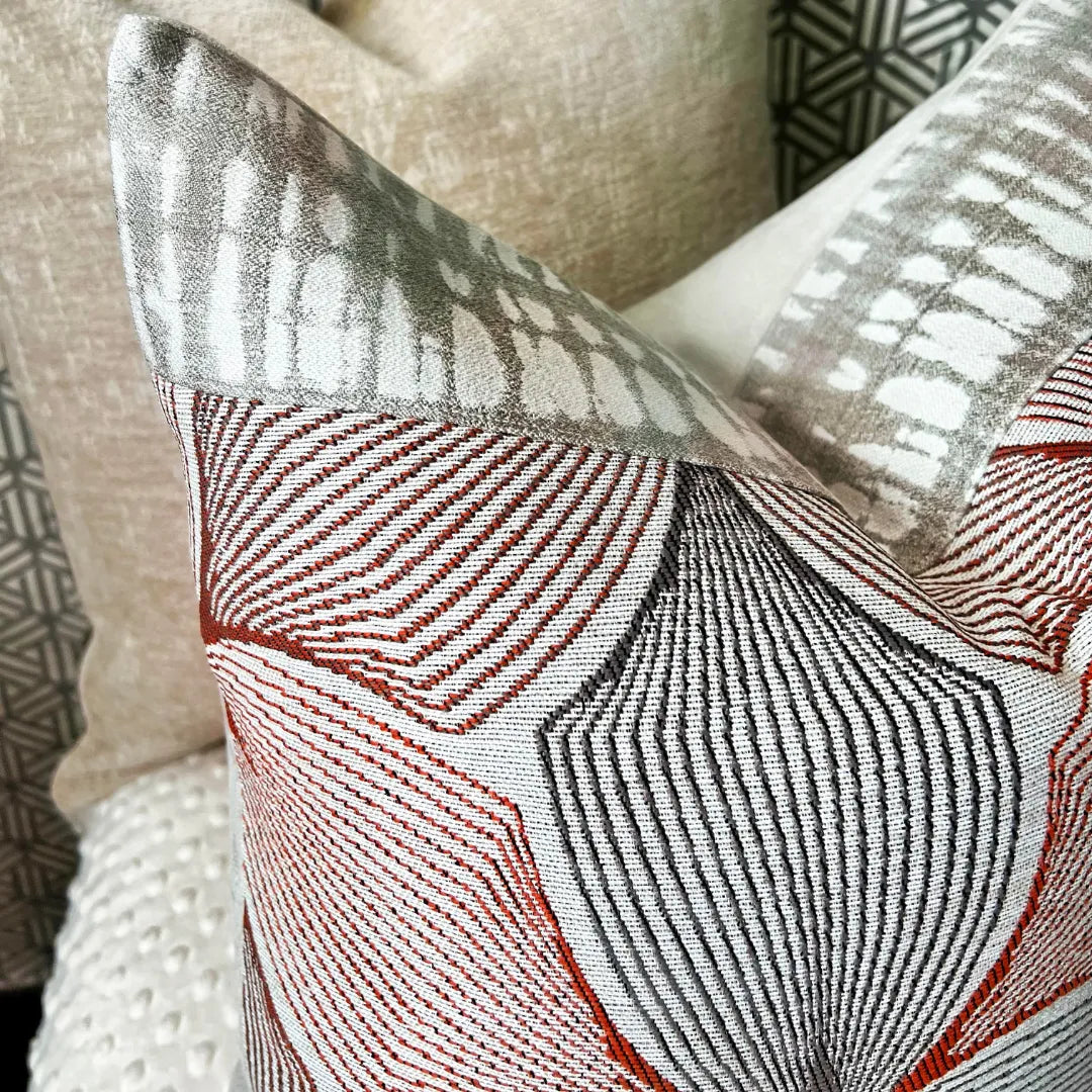 Orange Fall decor pillow
