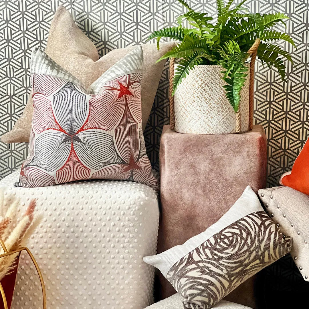 Orange Fall decor pillow