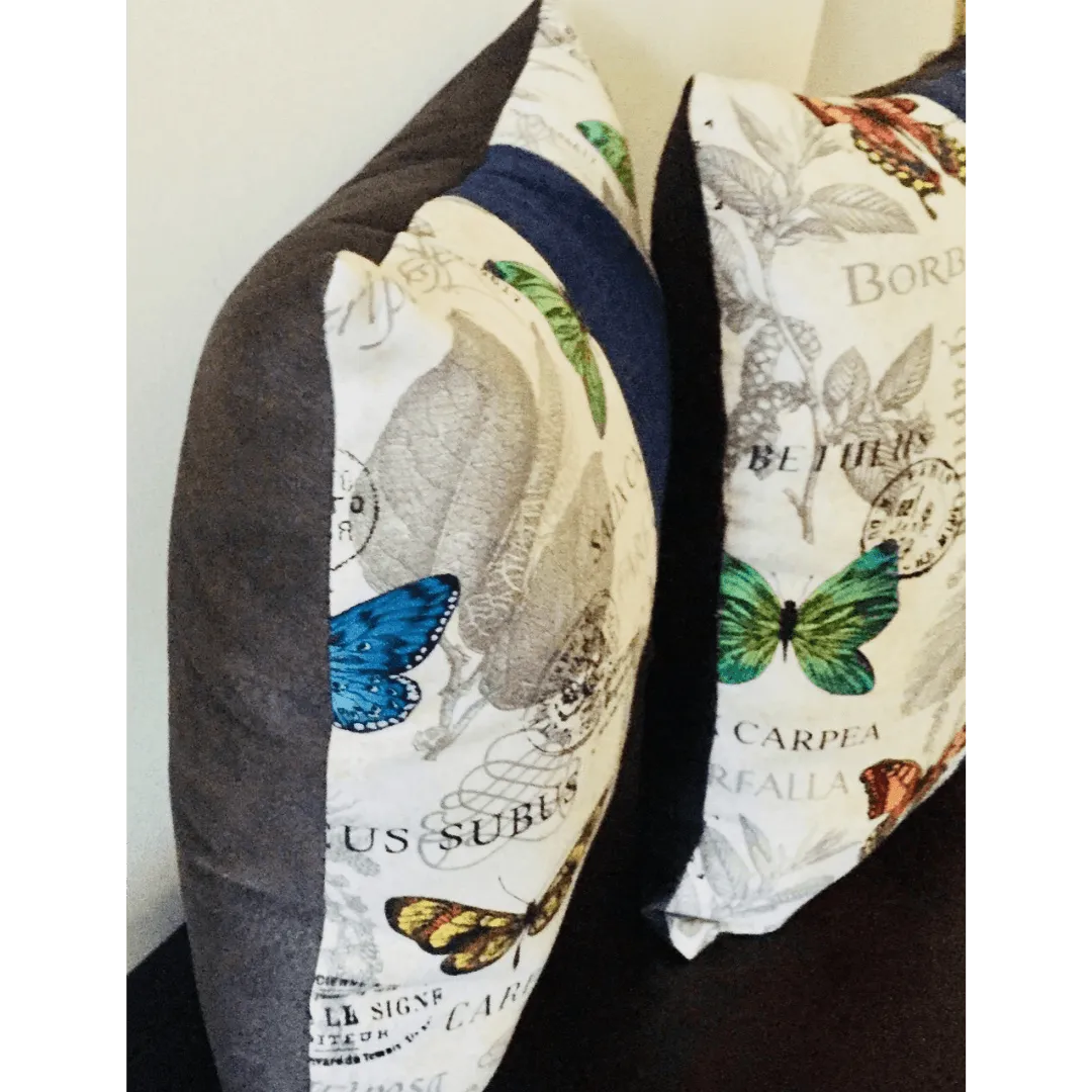 Butterfly pillow