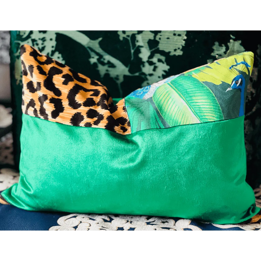 Tropical decorative pillow by EmbellyshHome