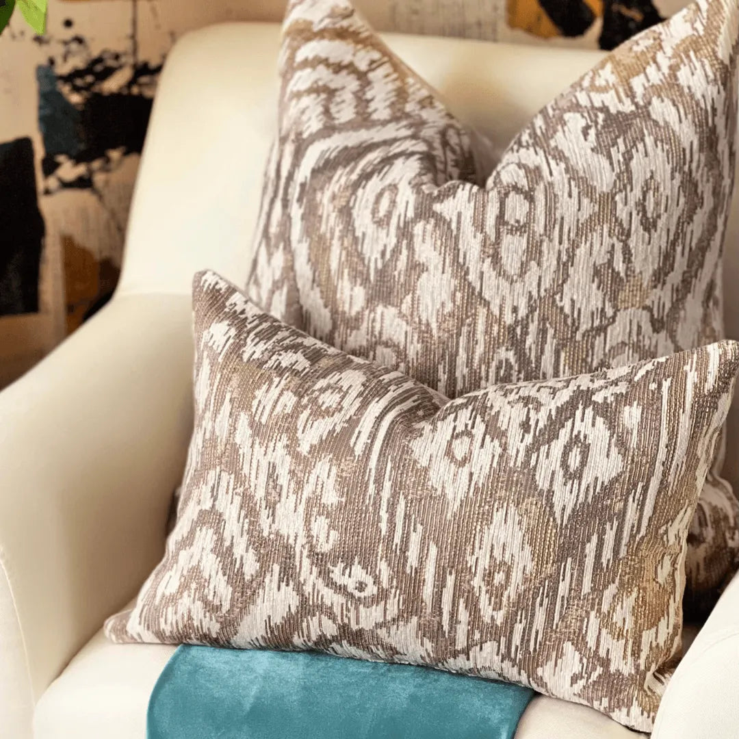 Ikat decorative pillow