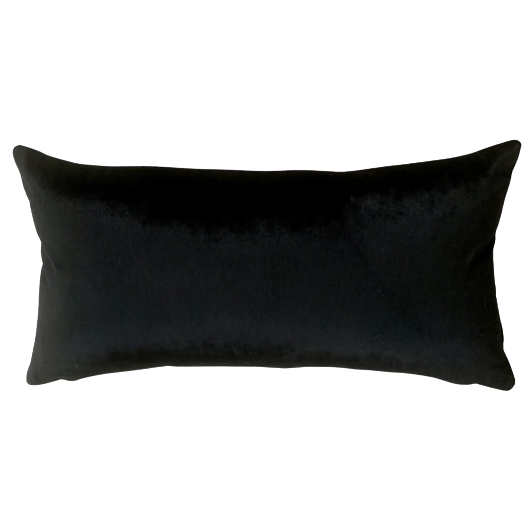 black and white pillow with studs