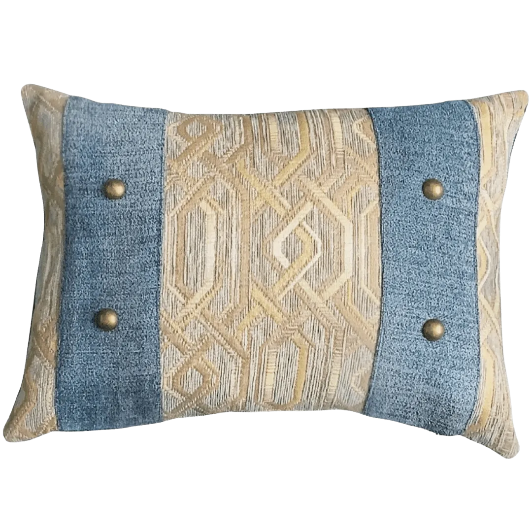 gray decorative pillow
