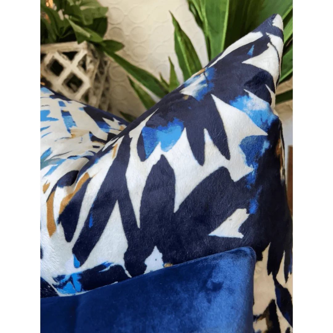 plush velvet decorative pillow