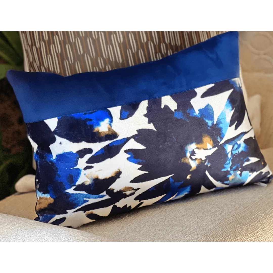 plush velvet decorative pillow