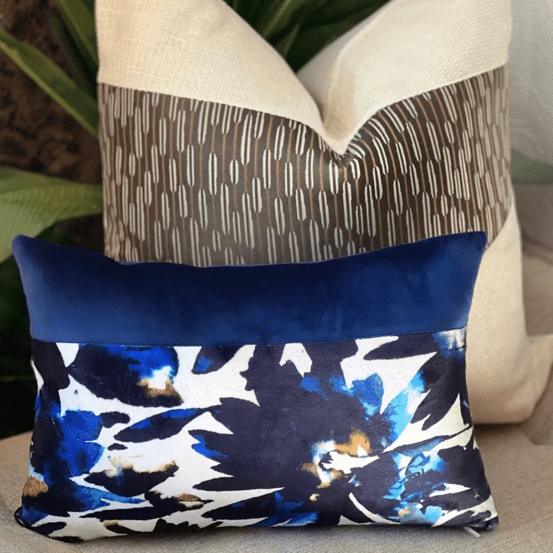 plush velvet decorative pillow