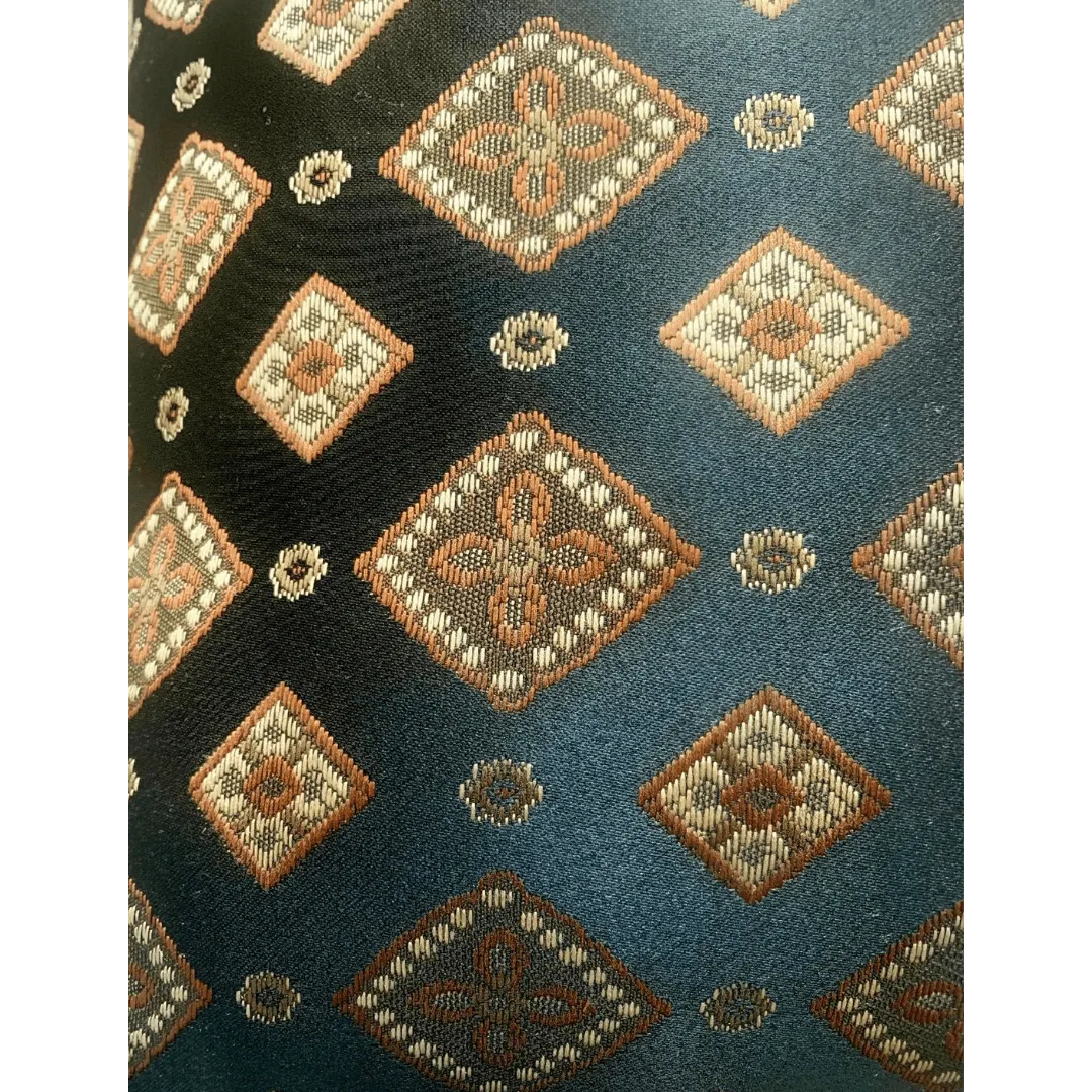 black and gold art deco pillow
