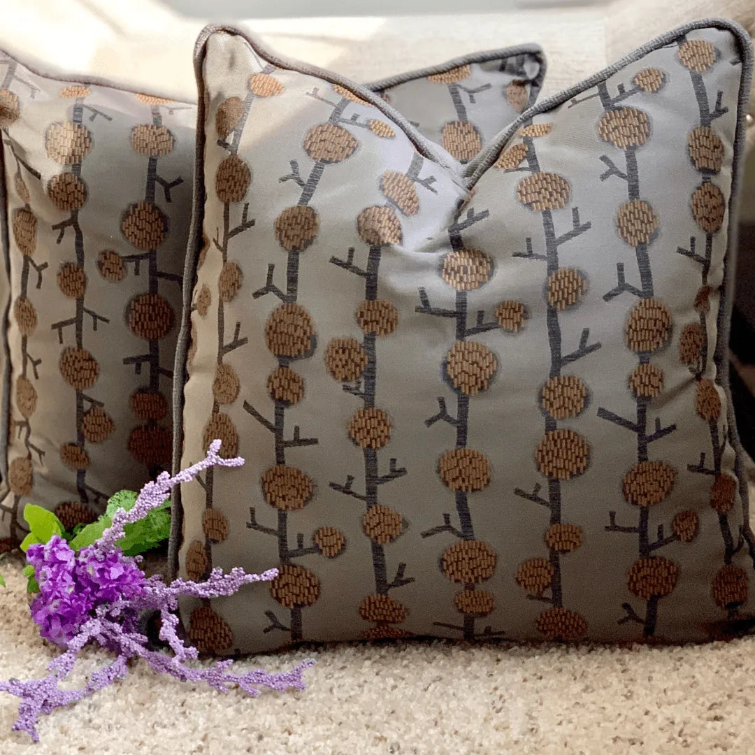 Rustic decorative pillow