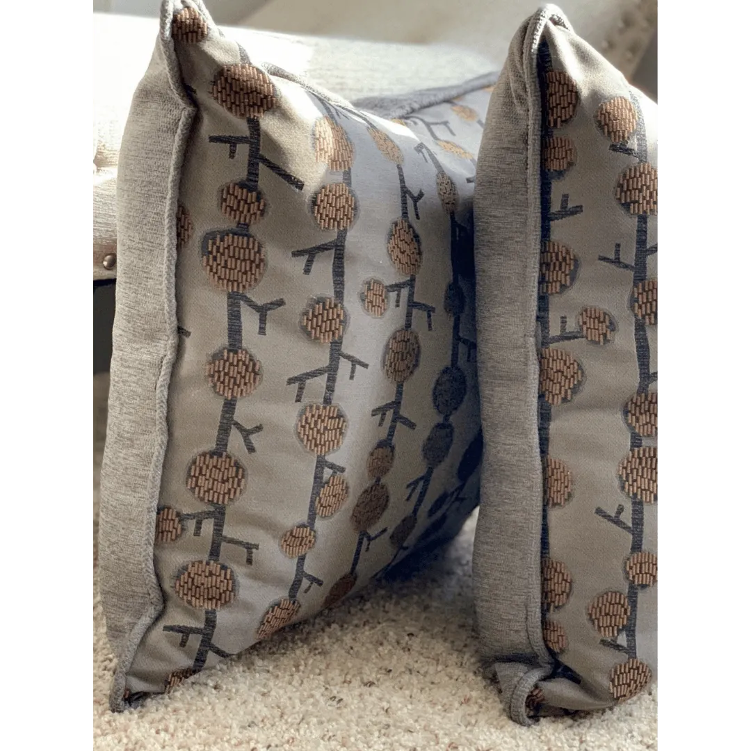 Rustic decorative pillow