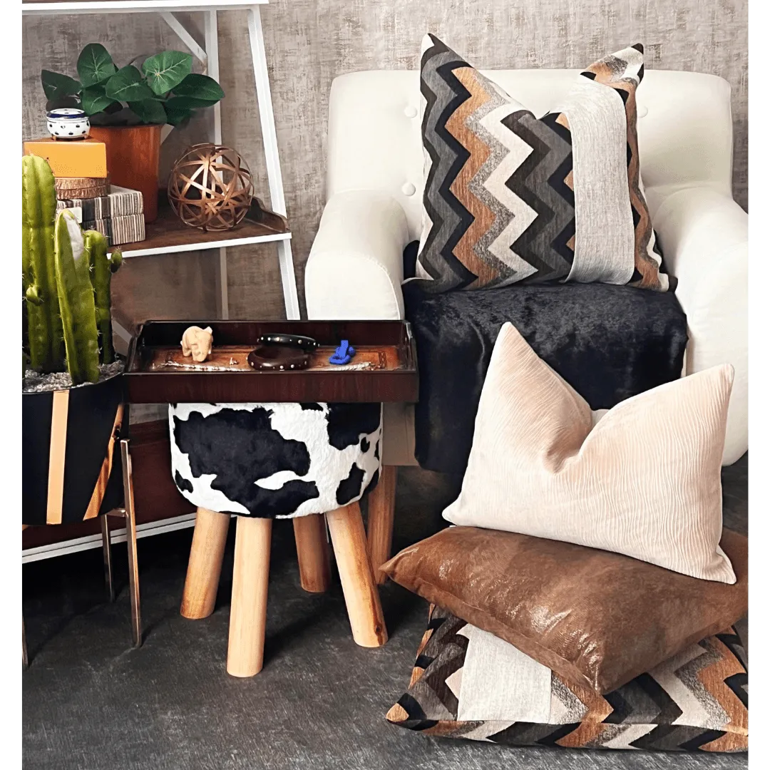 beige lumbar pillow