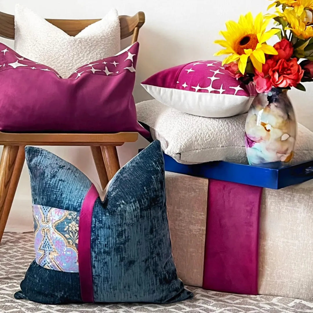 pink pillow for nursery