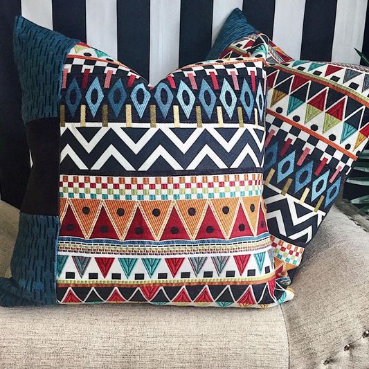 colorful decorative pillow