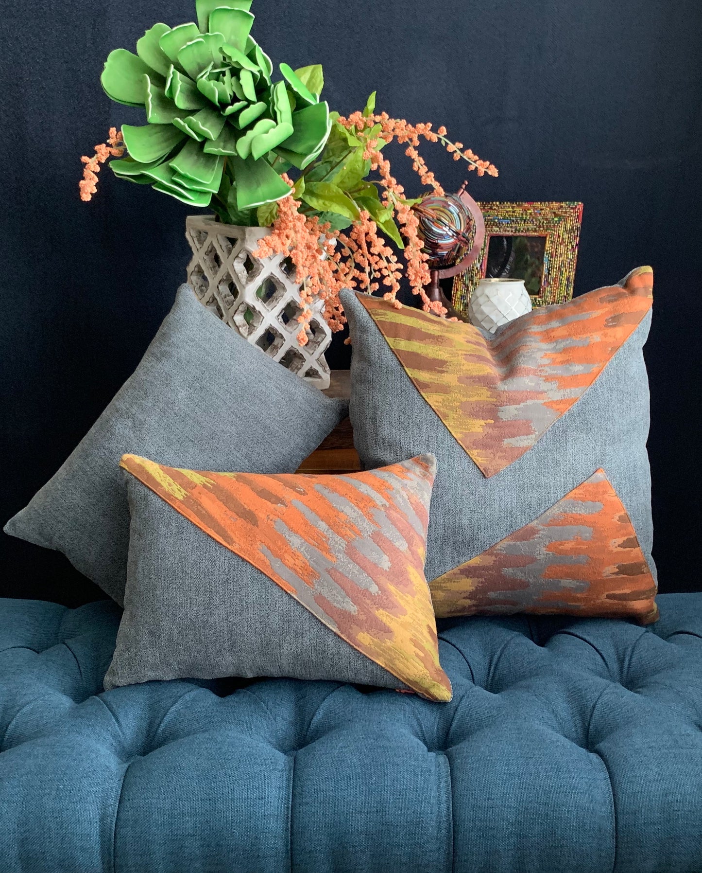 Modern decorative pillow EmbellyshHome