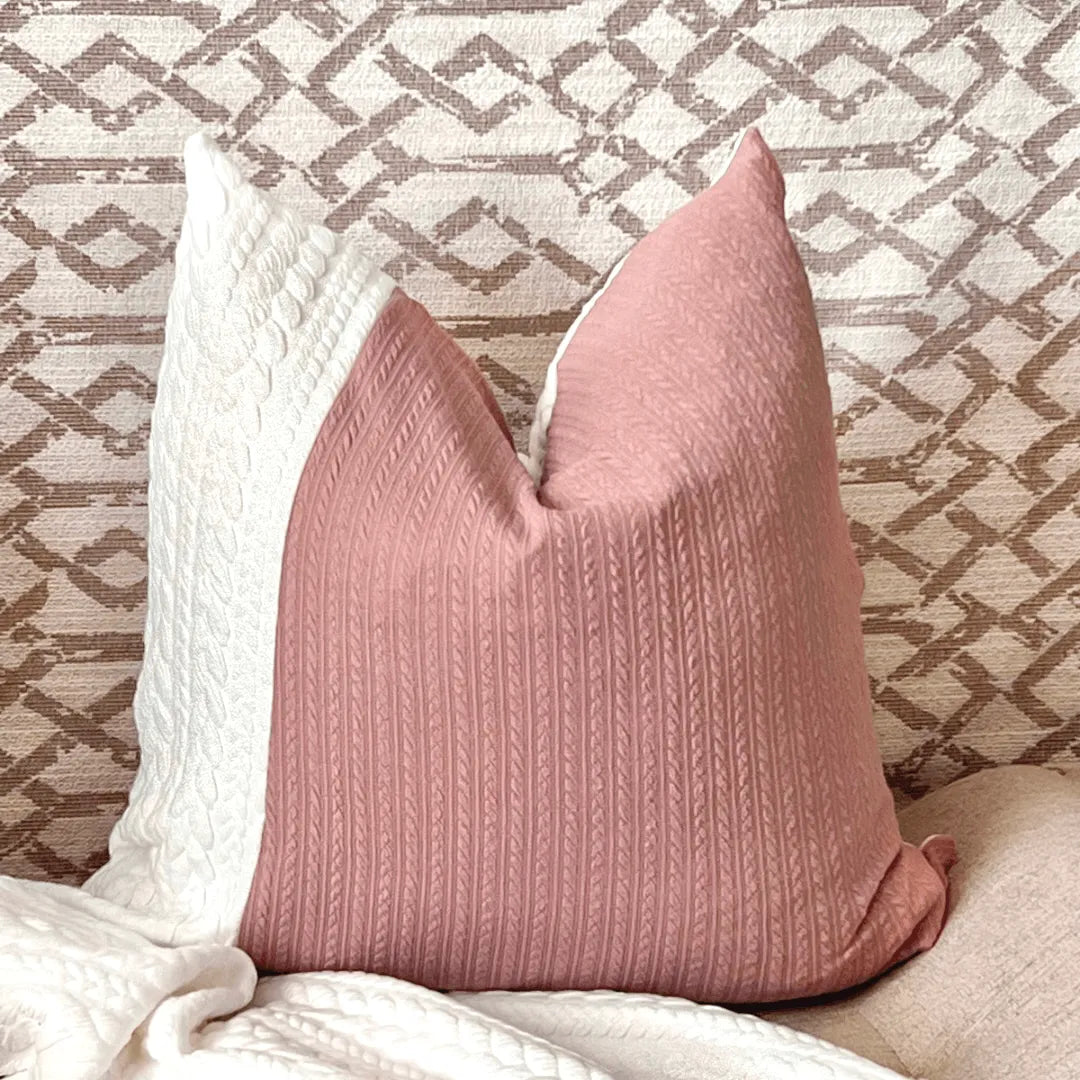 Pink Christmas Pillow