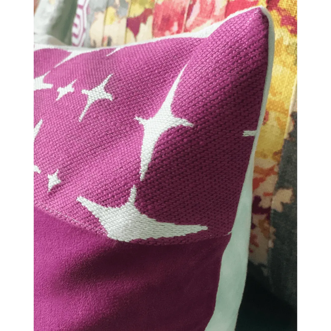pink pillow for nursery