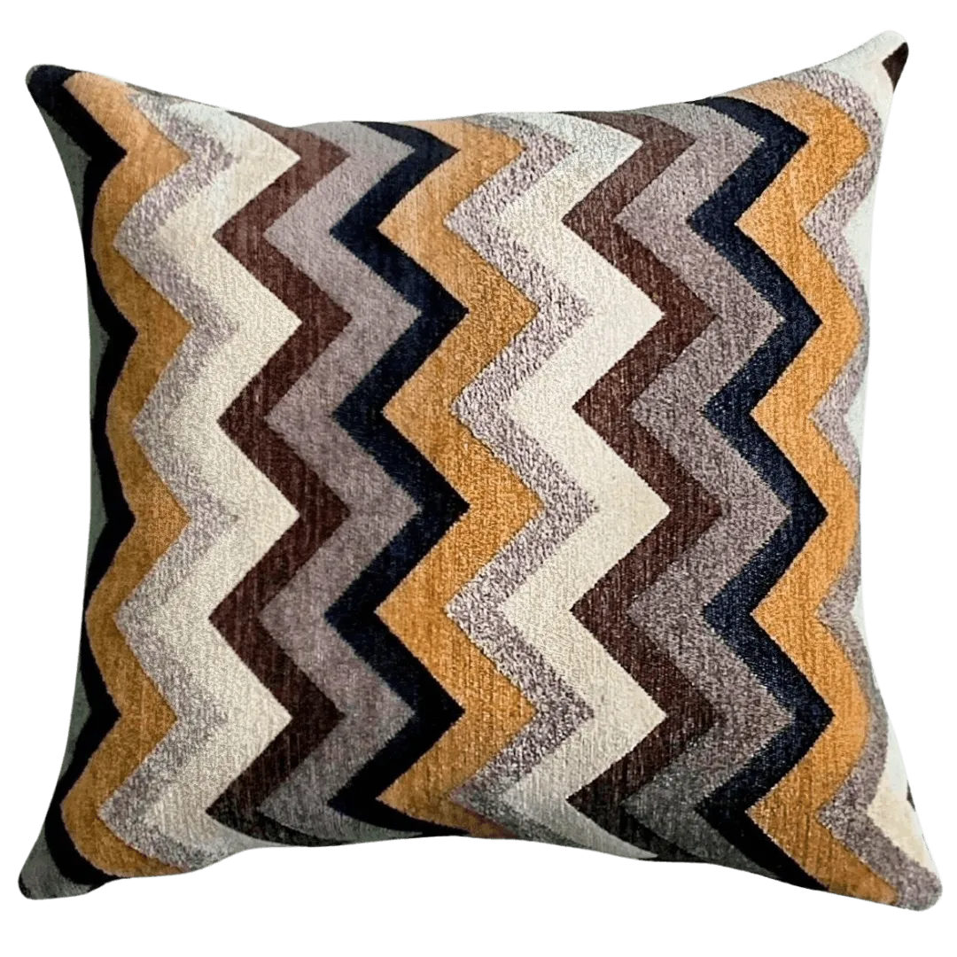 Brown vintage decorative pillow